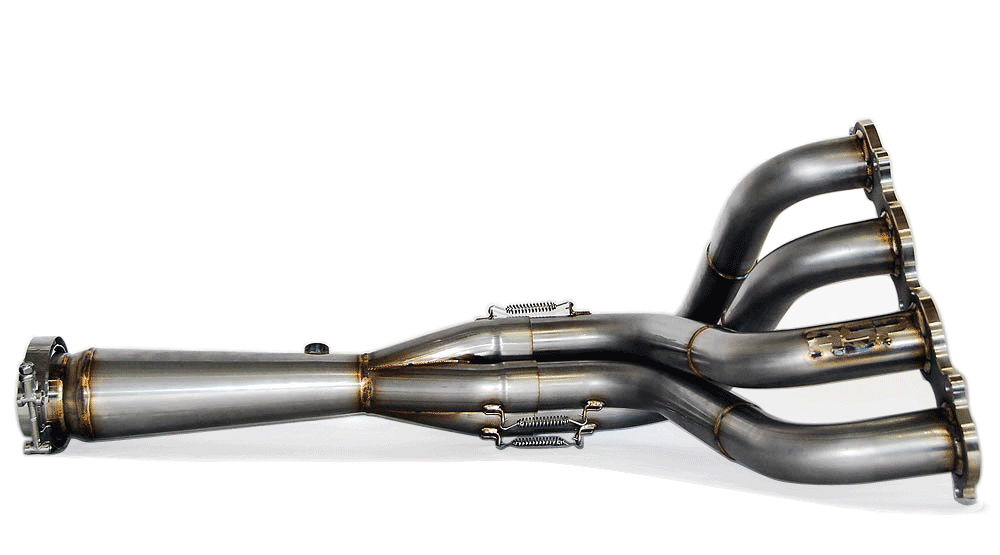 KSwap Header 4 into 1 Stainless steel